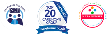 NCF, Top 20 Care Home Group and NAPA Member awards